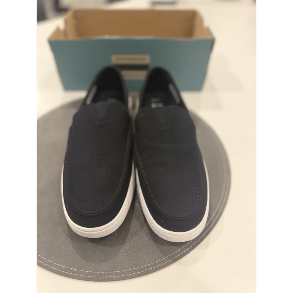 Toms Trvl Lite Recycled Lightweight Cotton Slip On Mens Casual Black US 9.5